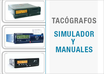 Tacógrafos simuladores y manuales